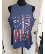Patriot 1776 We The People Tank shirt Blue Unisex Size L-XL (see descrip... - $412.04 MXN