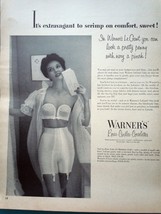Warner’s Bras Girdles Corselettes Print Advertisement Art 1950s - £7.86 GBP