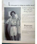 Warner’s Bras Girdles Corselettes Print Advertisement Art 1950s - $9.99