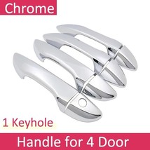 for  Corolla E170 2014~2019 Chrome Exterior Door Handle Cover Car Accessories St - £77.47 GBP