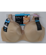 Bali One Smooth U Balconette Underwire Bra Nude 38D NEW w/ Tags - $27.68