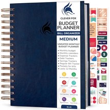 Budget Planner &amp; Monthly Bill Organizer With Pockets. Expense Tracker No... - £43.77 GBP