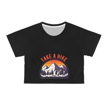 Personalized Crop Tee with Whimsical &quot;Take a Hike&quot; Design, Perfect for N... - £28.99 GBP+