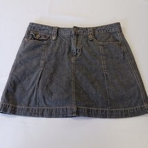 Sonoma Life + Style RN#73277 Women's Black Cotton Denim Skort Size 12 Waist 34" image 13