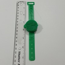McDonald&#39;s Stash Watch Coin Secret Compartment Bracelet Light Green Hamb... - $11.64