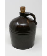 Brown Stoneware Whiskey Jug Crock with Cork - $78.39