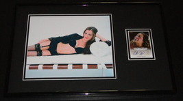 Candace Bailey SEXY Signed Framed 11x17 Photo Display Attack of the Show LEAF - £58.50 GBP