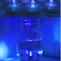 96 BLUE LED Submersible Waterproof Wedding Floral Decoration Tea Vase Li... - $109.99