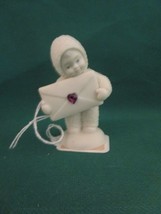 Department 56 Snowbabies Figurine "Extra Special  Delivery", Feb Birthstone - $19.95