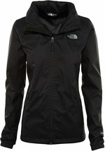 THE NORTH FACE WOMEN&#39;S RESOLVE PLUS JACKET WATERPROOF DRYVENT Black size XS - £60.37 GBP