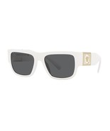 Versace Sunglasses VE4406 31487 56mm White / Dark Grey Lens - $3,918.43 MXN