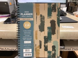 2023 Planner Daily/Weekly/Monthly 6.5&quot;x8&quot; Palette Pigments - TF Publishing - $12.95