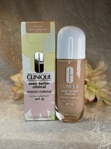 Clinique Even Better Clinical Vitamin Makeup SPF 45 LIGHT COOL 1 - NIB F... - $553.92 MXN