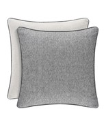 New J. Queen New York Matteo Reversible Euro Sham in Charcoal - $61.84 CAD