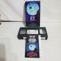 VHS ET The Extra Terrestrial 1988 Rare Green and Black Tape Spielberg w insert - £6.87 GBP