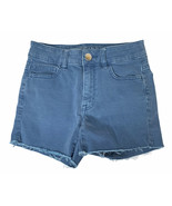 Womens American Eagle Super Stretch Hi-Rise Shortie Denim Cut Off Shorts... - $18.80