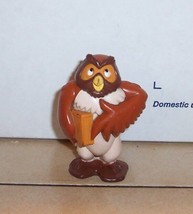 Vintage Disney Winnie The Pooh Owl PVC Figure Rare VHTF - $9.41