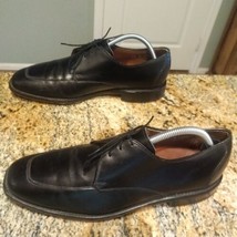 Allen Edmonds Burton Men&#39;s Black Leather Oxford US 8.5 Dress Casual Shoes - £43.36 GBP