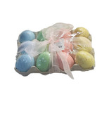 Easter Eggs Country Farmhouse Cottage 12-Multi Colored Pink Blue Speckle... - $28.73 CAD