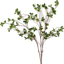 Three Pieces Of Faux Stems Artificial Branches For A Vase Filled With, Green). - $31.98