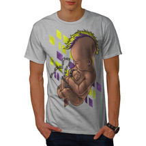 Wellcoda Baby Rocker Mens T-shirt, Future Raver Graphic Design Printed Tee - £15.11 GBP+