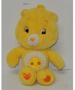 2008 Play Along Care Bears Funshine bear 8&quot; Plush Toy RARE HTF Yellow - $460.80 MXN