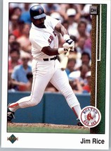 1989 Upper Deck 413 Jim Rice  Boston Red Sox - £0.77 GBP