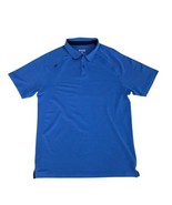 Rhone Delta Pique Polo Mens Polo Shirt Medium M Blue Short Sleeve Athlet... - €20,46 EUR