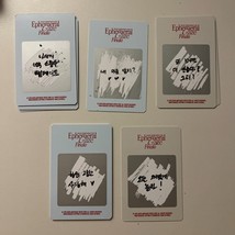 TAEMIN Official Trading 5 Letter Card SET 2025 Concert &#39;Ephemeral Gaze F... - $9.95