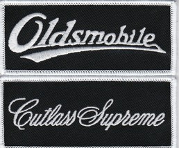 OLDSMOBILE CUTLASS SUPREME SEW/IRON ON PATCH EMBLEM BADGE EMBROIDERED 1977 - $10.99