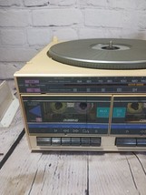 VTG Soundesign 6822 Stereo Dual Tape Record Player AM FM Radio PARTS OR ... - $39.56
