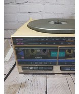 VTG Soundesign 6822 Stereo Dual Tape Record Player AM FM Radio PARTS OR REPAIR - $39.56