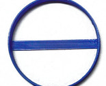 6x Round Circle Shape Fondant Cutter Cupcake Topper 1.75 IN USA FD3044 - £5.48 GBP
