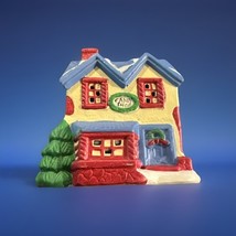 Christmas Ceramic House - Hand Painted - Candy Shop - Includes Light &amp; Cord - $10.00