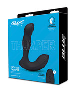 Blue Line Vibrating Prostate Thumper W/remote - Black - $91.00