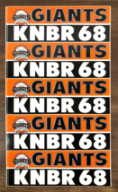 Vintage San Francisco Giants 1990 Bumper Sticker Lot Of 5 Knbr 68 Nl Champs 1989 - £23.34 GBP