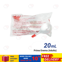 Prime Enema Pump 20ml X 20Pieces, Pump For Instant Constipation Relief F... - $33.37