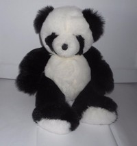 Vintage 1997 Ganz Black &amp; White Baby Pandora Panda Bear Stuffed Plush Animal Toy - £44.41 GBP