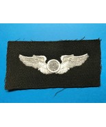 WWII, AAF, COMBAT AIRCR OBSERVER, EMBROIDERED WING ON GABARDINE, 3 INCH,... - $164.45 MXN