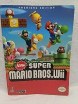 Super Mario Bros Wii Prima Games Strategy Guide Book With Poster - £27.82 GBP