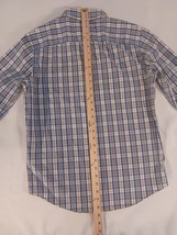 Abercrombie & Fitch Long Sleeve Button-down Collar Blue & Brown Men Shirt XS image 12