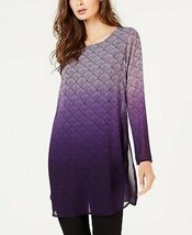 Alfani Women&#39;s Printed Super Tunic, Various Sizes - £24.04 GBP