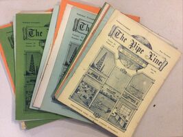 Shell Oil Co. Company Employee Magazine PIPE LINE 1931 Lot of 26 LONDON UK - $386.10