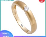 14k gold pt silver 925 ring couples jewelry 1ct lab diamond engagement rings lover thumb155 crop