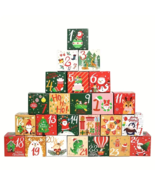 DIY Christmas Advent Calendar Gift Boxes - Set 24 - $18.72 CAD