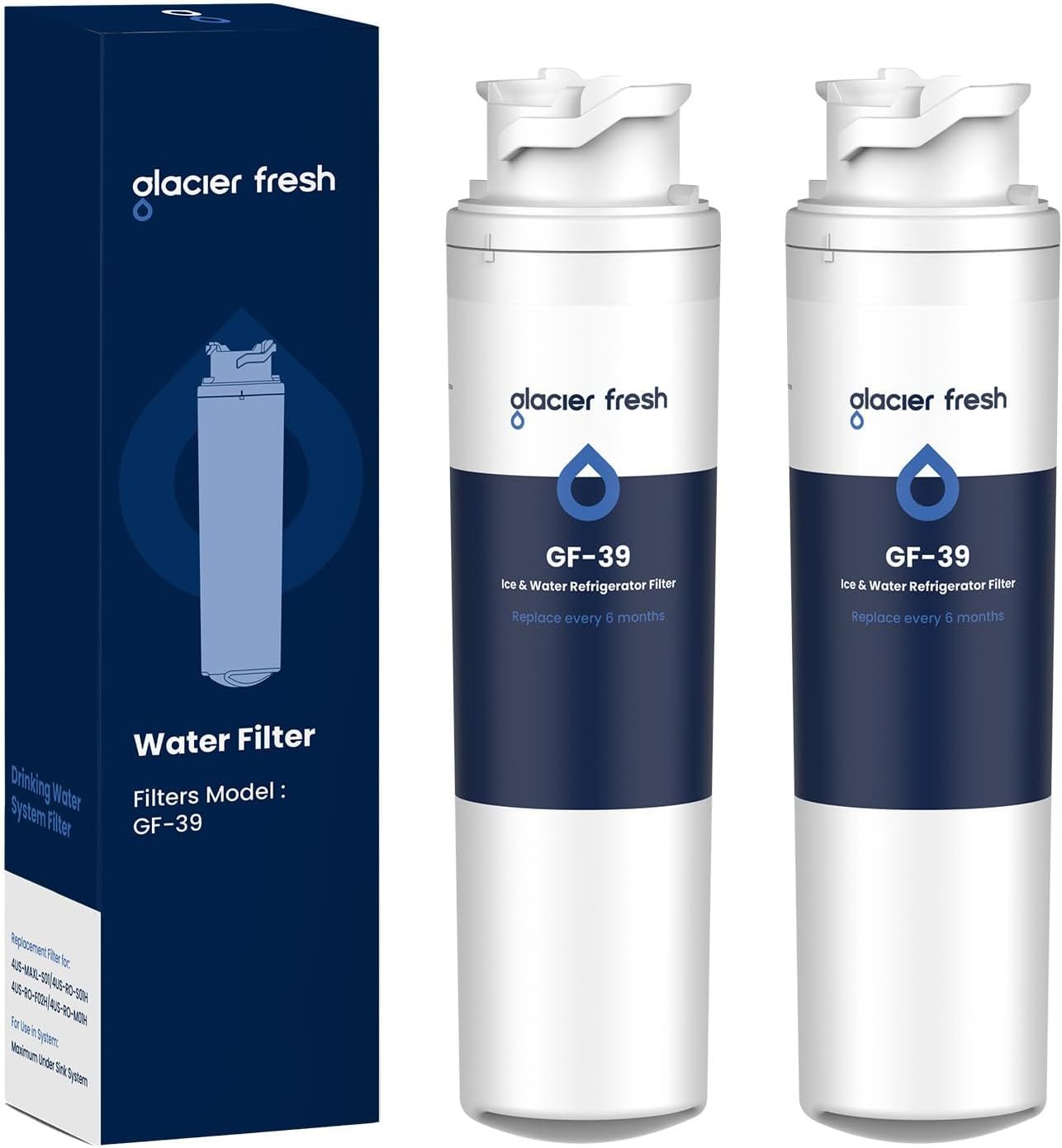 Glacier Fresh Replacement Filter For Maximum Under Sink, S01 System,2 Packs - $41.99