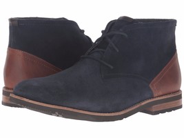 Men&#39;s Rockport Ledge Hill 2 Laceup Chukka Boot, V81301 Sizes 8-12 New Dress Blue - £95.88 GBP