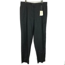 NWT Mens Size 40 MANI - Giorgio Armani Gray Pure Wool Dress Trouser Pants - £69.89 GBP