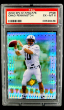 2000 SPx Starscape #RS8 Chad Pennington RC Rookie PSA 6 *Only 4 Graded Higher* - £6.67 GBP