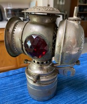 Antique 1899 Badger Brass Solar Bicycle Motorcycle Light Lamp 964A - £53.52 GBP
